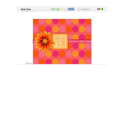 Party Time - Cards - PR