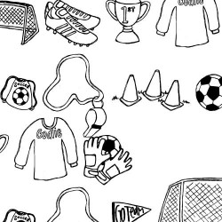 DB Soccer Doodles - DB