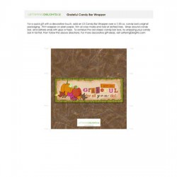 Grateful - Candy Bar Wrapper - PR