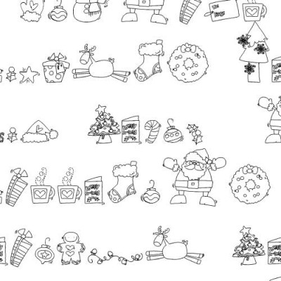 DB Christmas Fun Doodles - DB