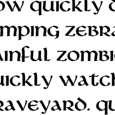 LD Christmas Ale - Font