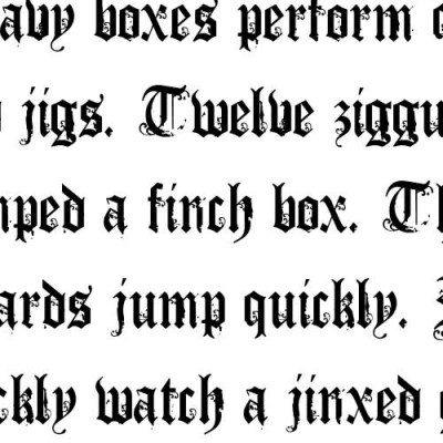 LDJ Distressed Yuletide - Font