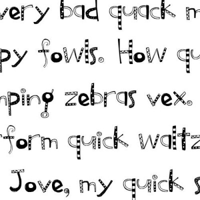 LDJ Crafty - Font