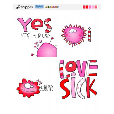 Love Sick Card Starter - PR