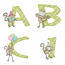 Birthday Monkey - AL
