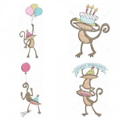 Birthday Monkey - GS