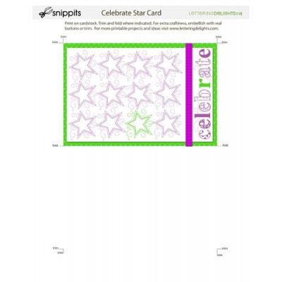 SN Celebrate Star Card - PR