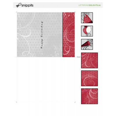 SN Formal Affair Birthday Card - PR