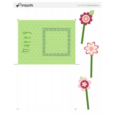 SN Flower Party Card - PR