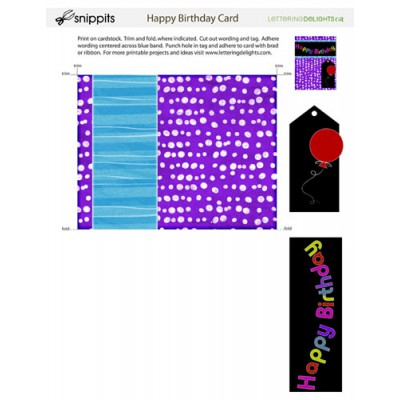 SN Happy Birthday Card - PR