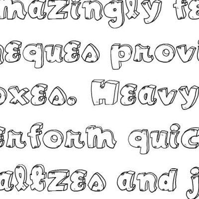 LDJ Cool Play - Font