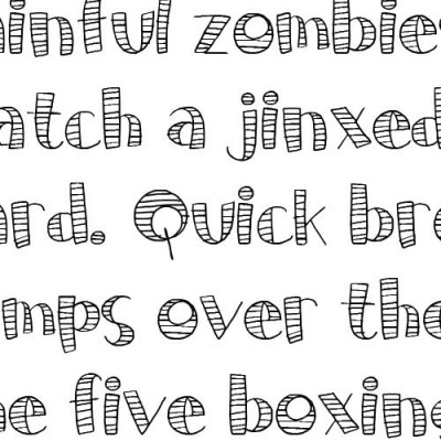 LDJ Jill Bird - Font