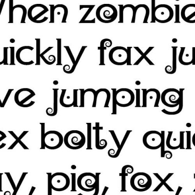 LD Silent Movie - Font