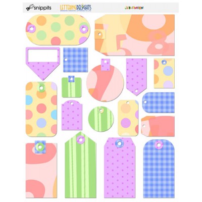 Birthday Doodles - Tags - PR