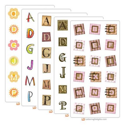 Alphabet Sampler Bundle