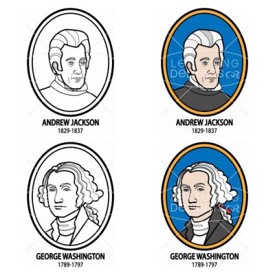 US Presidents 1789-1849 - CL