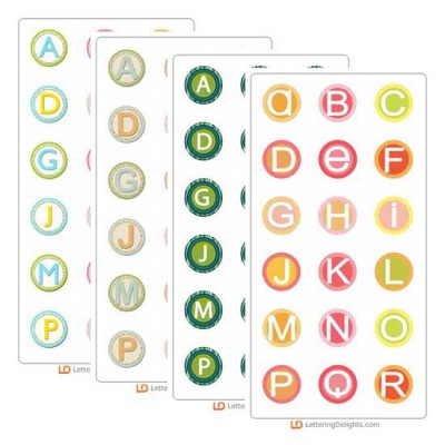 Circle Alphabets Sampler Bundle