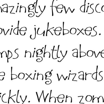 LD Funky Scribble - Font