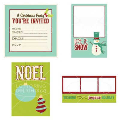 Peppermint Holiday - Photo Cards - PR