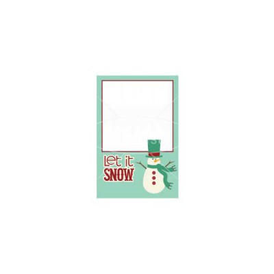 Let it Snow - Photo Card - PR