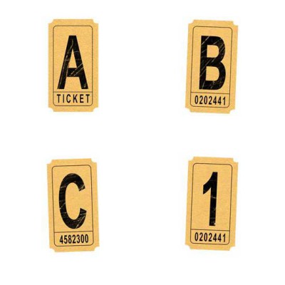 Tickets-Beige - AL