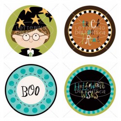 Best Witches - Cupcake Toppers - PR