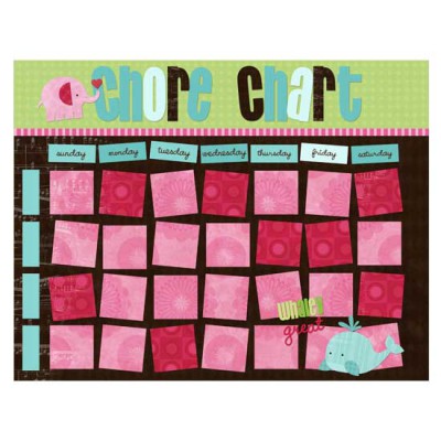 Sweet Nothings Chore Chart - PR