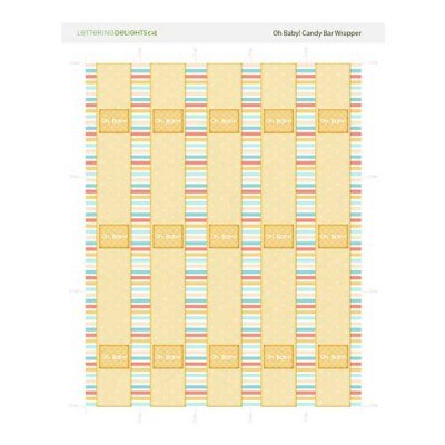 Be My Baby - Mini Candy Bar Wrapper - PR