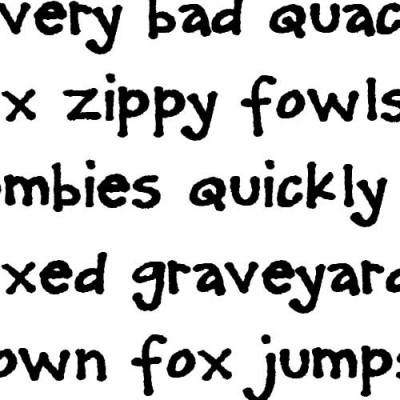 SNF Journaling Pen - Font