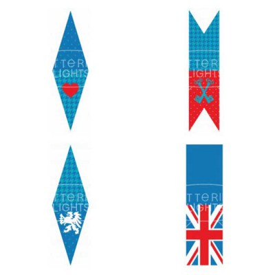 Royal Wedding - Pennants and Toppers - PR