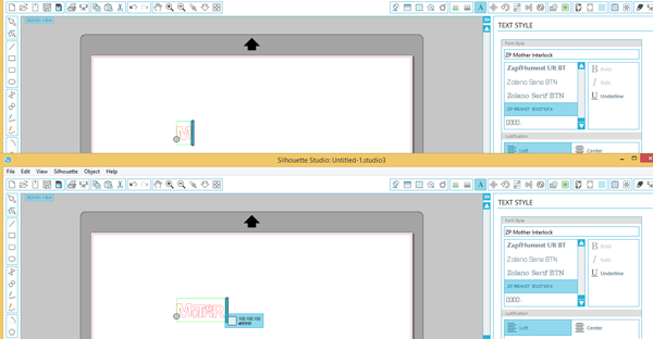 Using fonts with ligatures