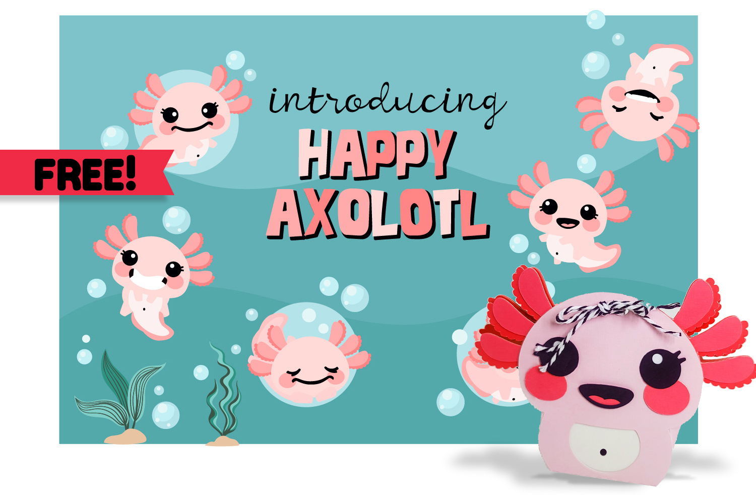 Earn the Happy Axolotl - Promotional Bundle - Free