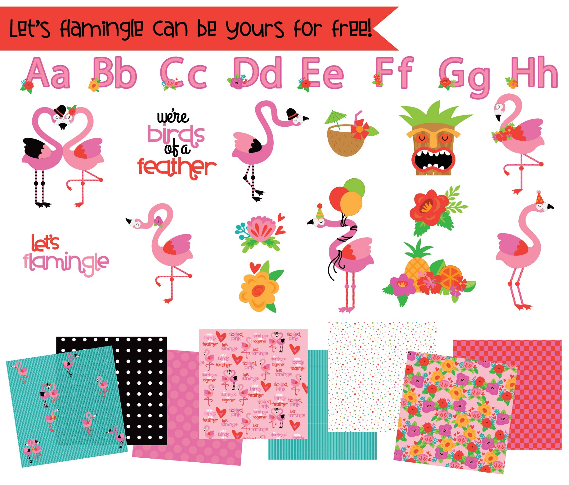 Earn the Let's Flamingle - Promotional Bundle - Free
