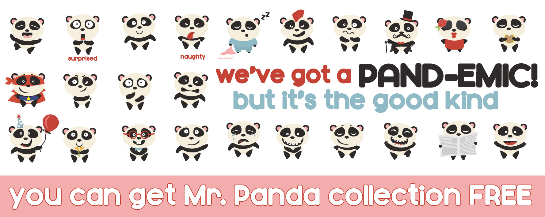 Earn the Mr. Panda - Promotional Bundle - Free
