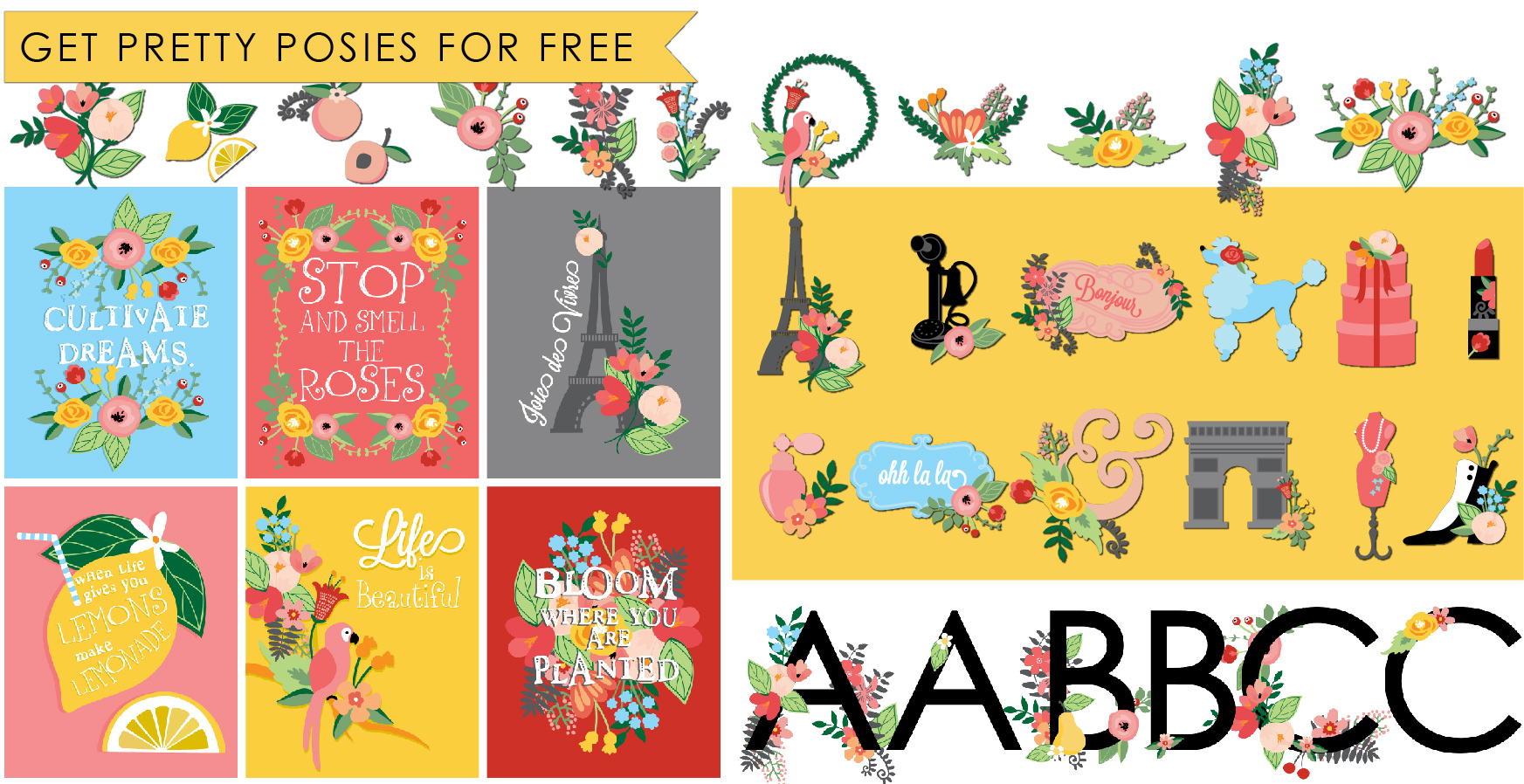 Earn the Pretty Posies - Promotional Bundle - Free