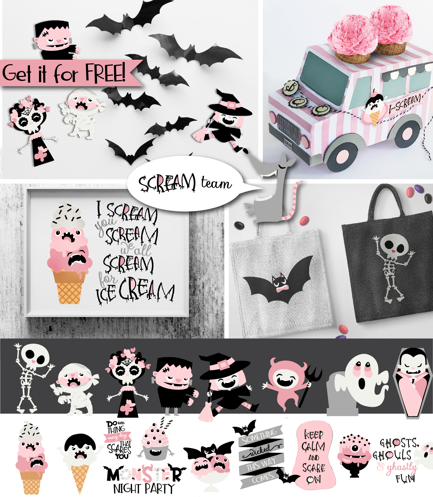 Earn the Scream Team - Promotional Bundle - Free