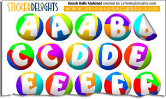 Beach Balls Stickers