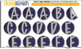 Denim Tags Stickers