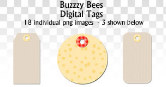 Buzzzy Bees Digital Tags