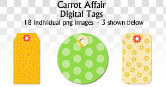 Carrot Affair Digital Tags