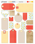 Buzzzy Bees Tags