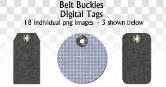 Belt Buckles Digital Tags