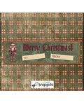 Bavarian Christmas Candy Bar Wrapper