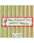 Rudolph Candy Bar Wrapper