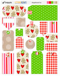 Gingerbread Joy Tags