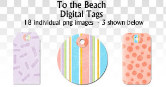 To the Beach Digital Tags