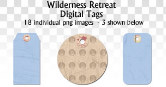 Wilderness Retreat Digital Tags
