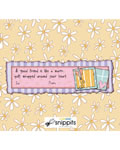 Friend Quilt Candy Bar Wrapper