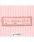 Tickled Pink Candy Bar Wrapper