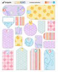 Scribble Butterflies Tags